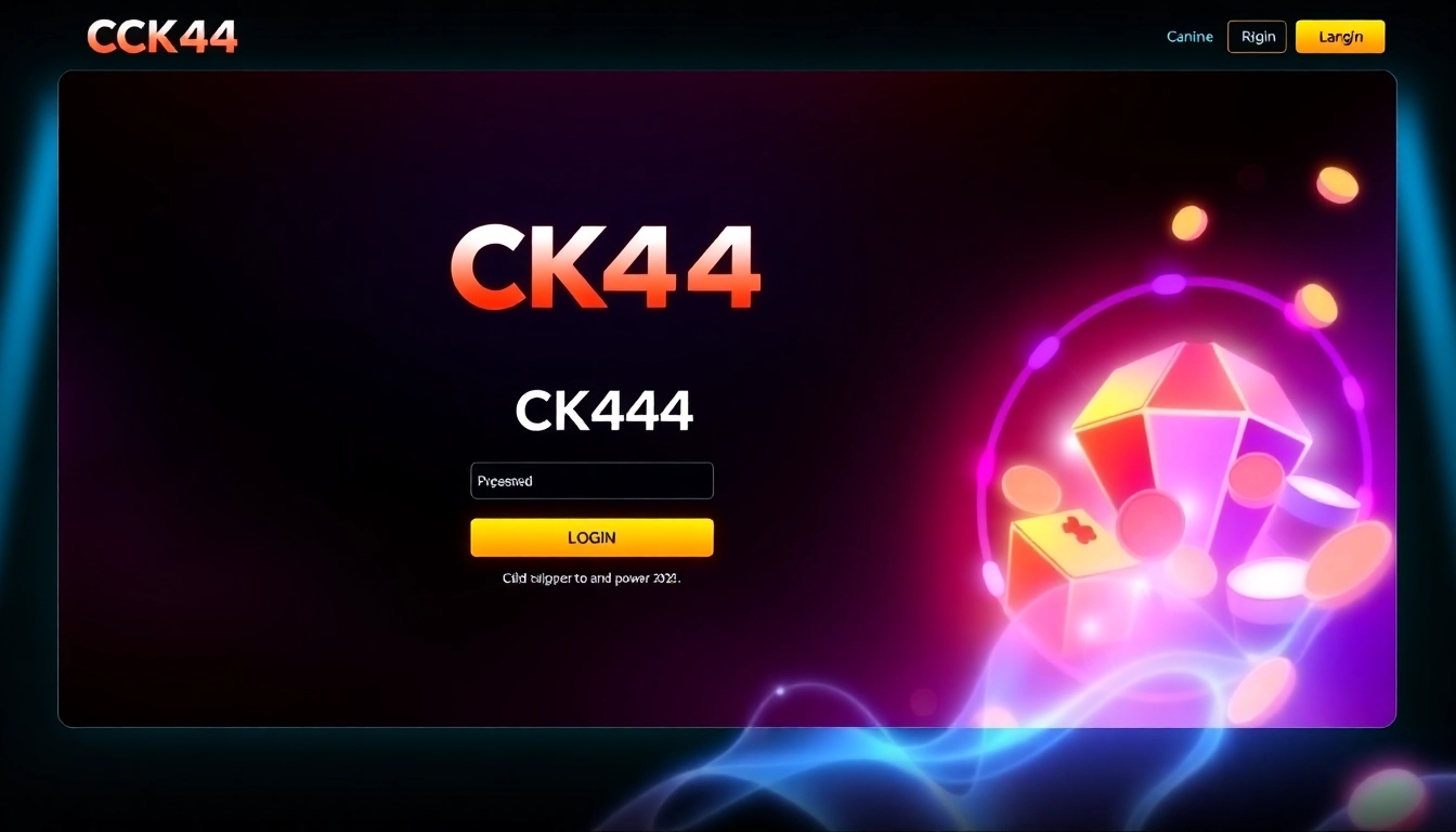 Master Your ck444 login for Seamless Access to Bangladesh’s Leading Gaming Platform