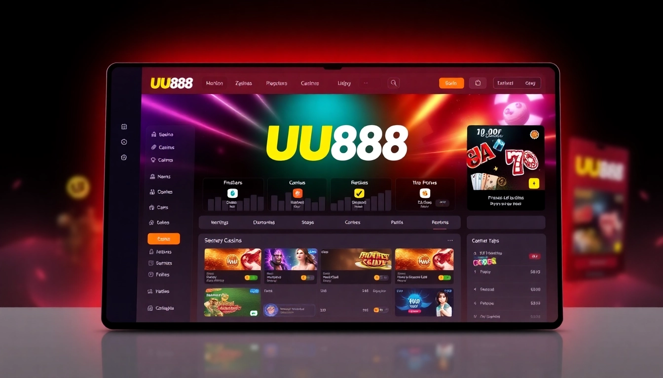 How UU88 Sets the Standard for Trust and Entertainment in Online Casinos