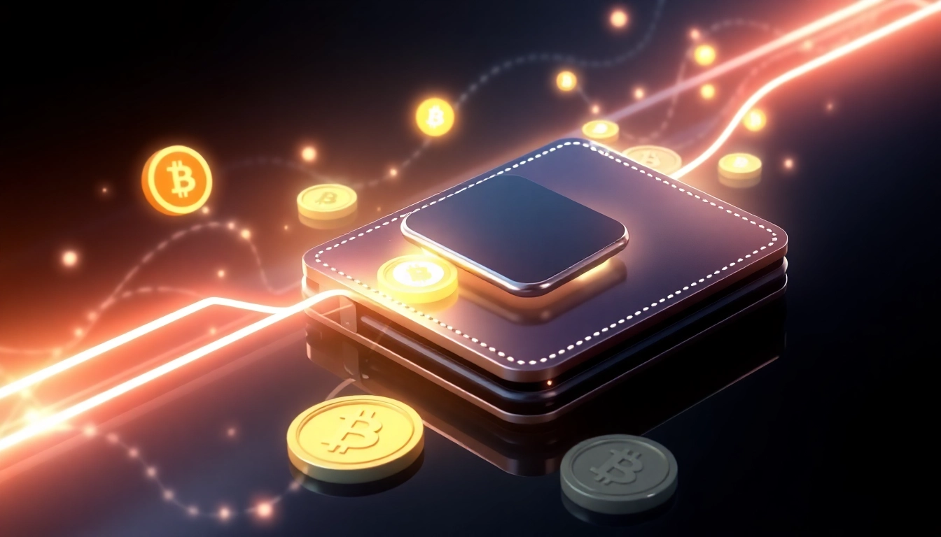 Secure crypto wallet enabling seamless digital asset management and transactions for users