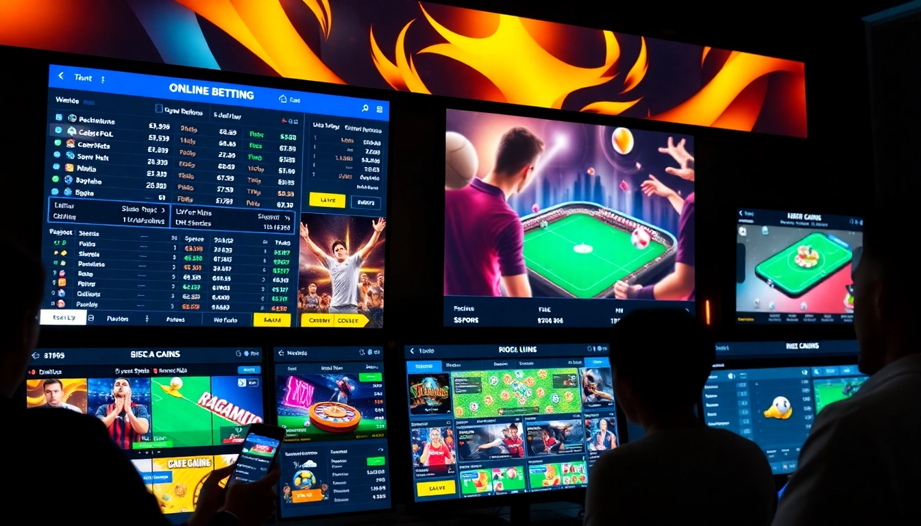 Sky exchange login process with a sleek user interface and vibrant betting options, guiding players to access live casino and sports betting features seamlessly.