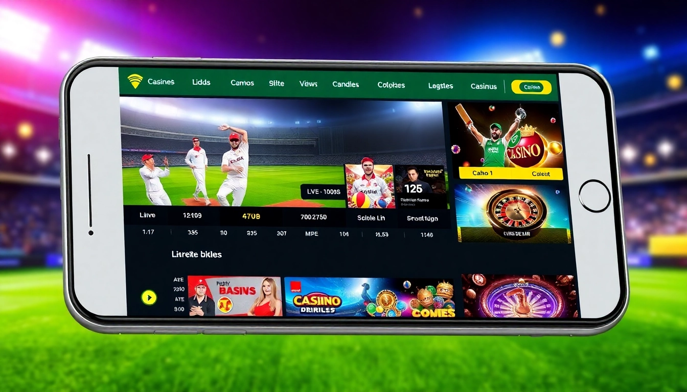 Reddy Book online cricket betting interface with live odds and exciting casino games displayed on a mobile screen for easy access and engagement.